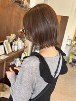 パル バイ ラベスト(Pal by lovest) シアーベージュ×レイヤーボブ