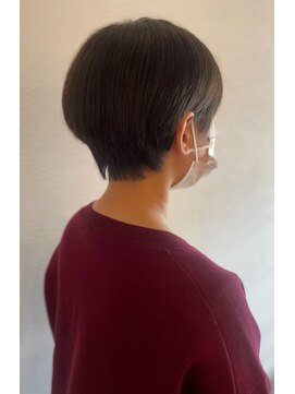 ボンド(hair salon bonD) 前髪すっきりコンパクトショート