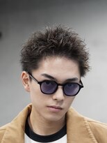 フィフス 渋谷(fifth)&nbsp;渋谷スパイキーパーマツイストスパイラル大人ショート短髪パーマ