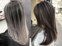 ハイトーンカラー/ブリーチカラー/ハイライト/シールエクステ