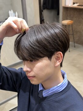 スイッチ(men's SWITCH) 大分韓国風ダウンパーマメンズカットマッシュレイヤーパーマ