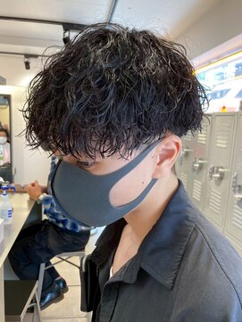 ベル 桑名(BHEL) 三重桑名緩め波巻きパーマ/波巻きスパイラルマッシュパーマ