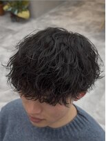 オムセラ(HOMME SERA)&nbsp;【HIROTO】緩め波巻きパーマ