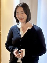 ランタン(LANTERN)&nbsp;切りっぱなしボブ×透明感暗髪