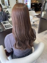 アメイジングヘアー 美沢店(AMAZING HAIR)&nbsp;春の光に透ける＊艶感たっぷり「まろやか暖色カラー」
