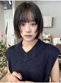 ミディアムレイヤーボブレイヤーウルフレイヤー顔まわりレイヤー