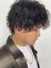 【オープン記念人気No.3】メンズカット+各種パーマ+眉デザイン¥15,950→