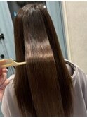 プレミアム酸性ストレート【髪質改善】