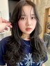 【河野/池田指名】美髪カット+カラー+質感再整トリートメント￥18150→12705