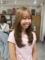 ラボ(LABO)&nbsp;レイヤーカット×透明感ベージュ