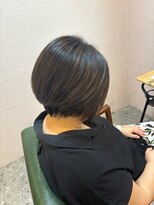 スーリール 福岡別府店(Sourire)&nbsp;ショートボブ ショートヘア 40代 大人ヘア