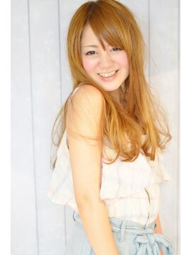 ブレス(Bless) グラデーションカラー×厚めバング