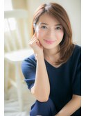 ストレートミディで美人度ＵＰ♪