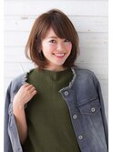 ノーブルクラシカルショート×バレイヤージュデジタルパーマロブ