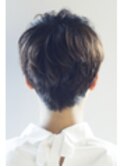 小顔cut◎ニュアンスショート