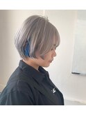 ホワイトインナーブルー