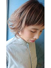 《Kubu hair》ボリュームボブパーマ