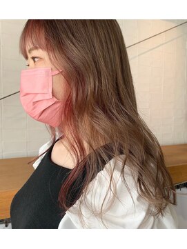 キーン 立川店(keen) 【keen×田中】インナーカラー×パーマスタイル