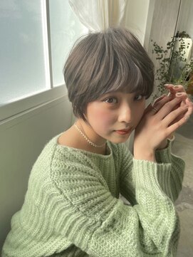 クイーン バイ ノイズ 西院(QUEEN by noism) 大人可愛いマッシュショート 20代/30代/40代