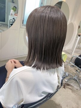 ストレータ バイ マリオ(Strata by mario) 【mami】ブリーチなし×ラベンダーグレージュ