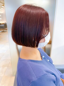 バブ バイネオリーブ(Bab by neolive) ボルドーミニボブ☆艶カラー