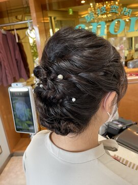 髪技空間アノン(anon) ヘアセット