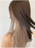 外カラーハネボブセクションカラーペールベージュグラデーション