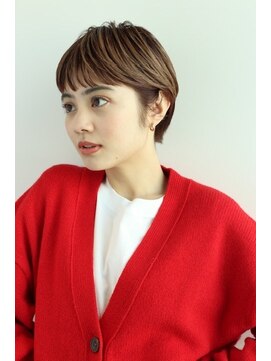 ヘアーアンドメイク エクリ 不動前店(Hair&Make equri) 【不動前美容室】ハンサムショート