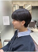 ショートボブ/小顔ショート/くびれショート