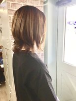 リンクスハート 橿原店(Link's Heart) ミディアム外ハネレイヤー