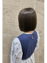 ザ ラボ アングゥ(The Labo ungu) 透明感カラー/ダークグレージュ/ボブ