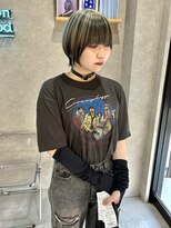 ムード タテマチ(mood tatemachi)&nbsp;マッシュショート×アンブレラカラー