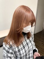 アンユージュアル(unusual)&nbsp;オレンジベージュ/オレンジカラー/ベージュカラー