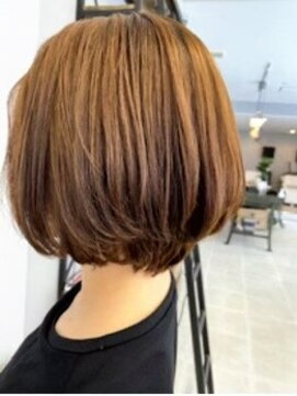 グラム 岡崎北店(gram) 【gram】丸みのある_ショートボブ_アッシュブラウンy