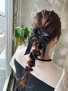 グッドネイバーズ 水戸(GOOD NEIGHBORS  グッドネイバーズ) ヘアアレンジ/ヘアセット/大人ガーリー/ニュアンスカラー