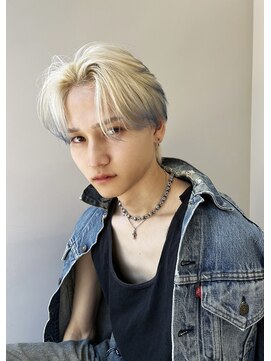 ボタン テンジン(VOTAN tenjin) 韓国風メンズカット センターパート メンズパーマ