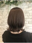 【外はねボブ×オリーブアッシュ】