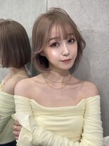 ルームバイシー 新宿(Loom. by Sea)&nbsp;小顔に見えるタッセルボブ×ダブルカラー