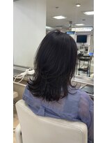 ショコララテ&nbsp;オリーブグレージュ×ミディアムスタイル