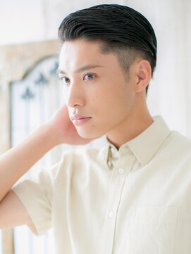 モッズヘア メン 仙台愛子駅前店(mod's hair men) 七三オールバックでビジネスも◎ツーブロックスタイル仙台愛子