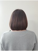 立体感のあるドライカットでつくるボブスタイル