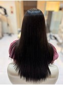 ツヤ髪ストレート