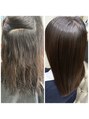 ボクノ 2号店(bokuno)&nbsp;髪質改善矯正befor   after