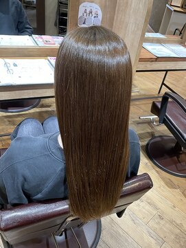 ココカラヘアー ニコ(cococara hair nico) ロング/ストレート/ベージュ