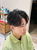 バース 梅田中崎町店(BIRTH)&nbsp;ニュアンスパーマフェザーパーマセンターパートワンカールパーマ