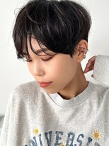 オーバーヘアー 南草津店(over hair)&nbsp;マッシュショート×黒髪