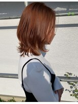 ビーストバイブランカ 刈谷三河安城(BEEst by BLANCA)&nbsp;オレンジブラウン×ウルフカット