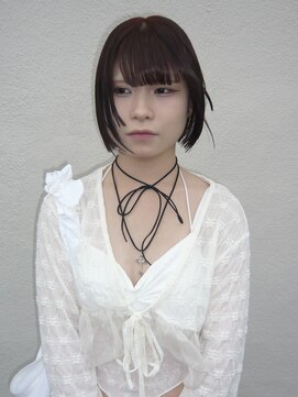 アルレン(Allen) 姫カット/切りっぱなしボブ/チェリーレッド「宇都宮/ブリーチ」