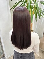 カノン(kanon hair&beauty)&nbsp;初カラーでも挑戦しやすいピンクブラウン♪