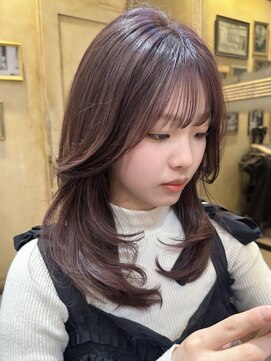 ジーナ バイ アルティナ(Dina by artina) モーブブラウン/ヘーゼルブラウン/ネイビー